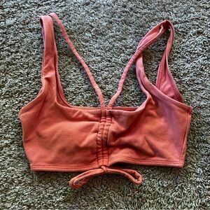 F21 Orange Sports Bra